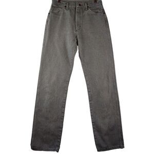 VTG Wrangler Frontier Series Jeans Men 33x36 (Actual 31x34) Gray USA Made Cowboy